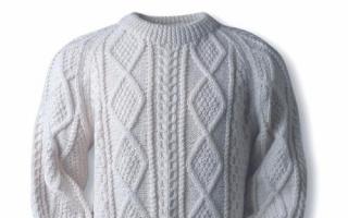 Вязание спицами для мужчин пуловеры из меланжевой пряжи